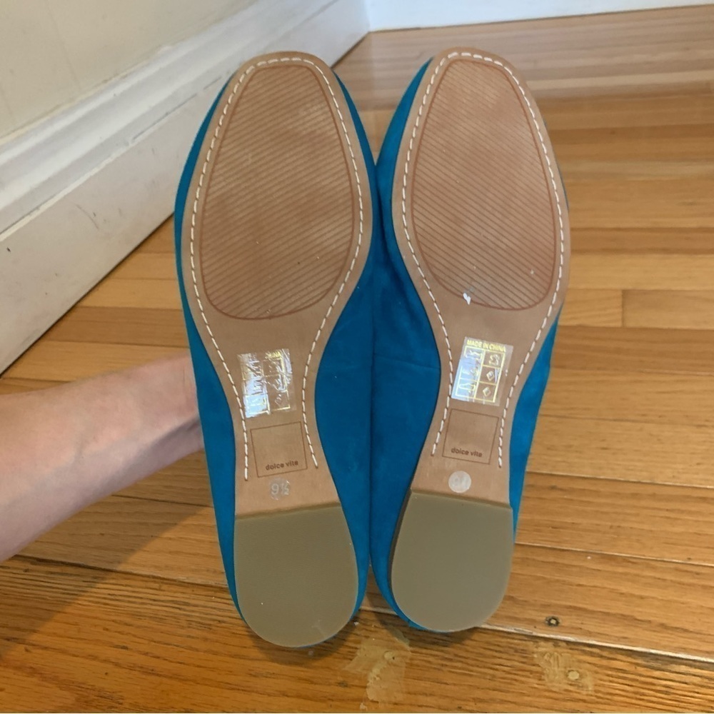 NEW Dolce Vita Ballet Flats Suede Leather Size 9.5 - Picture 14 of 14